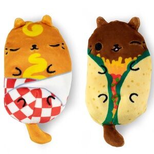Cats vs Pickles Taco Cat Carny Cat Sealed Plush Bundle